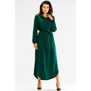 Lunga Rochie Maneca lunga - Casual A601