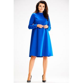 Midi Rochie Maneca lunga - in A A599
