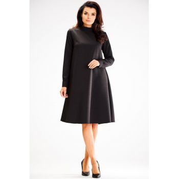 Midi Rochie Maneca lunga - in A A599