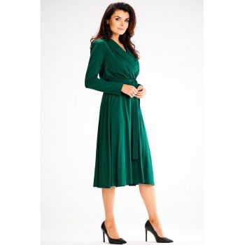 Midi Rochie Maneca lunga - Lejer A604