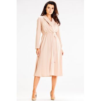 Midi Rochie Maneca lunga - Lejer A604