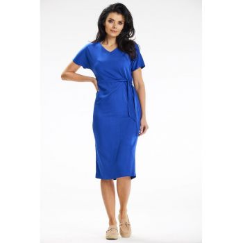 Midi Rochie Maneca scurta Cambrata A641