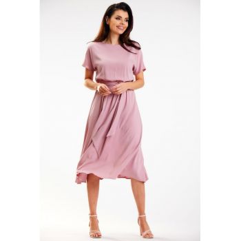 Midi Rochie Maneca scurta - Casual A576