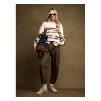 Pantaloni cargo conici Katris - Kaki -
