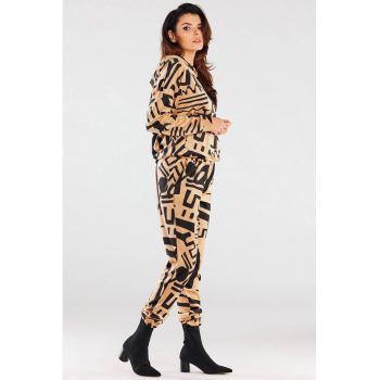 Pantaloni Lungi Geometric De Casa A474