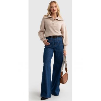 Pulover dama -  PULLIER PULINA TURTLENE 801 - bej