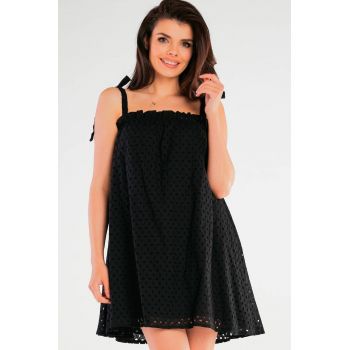 Scurta Rochie Fara maneca Bumbac Casual A434