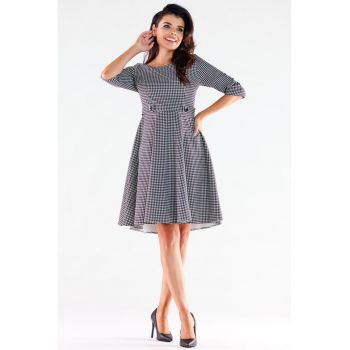 Scurta Rochie Maneca trei sferturi - Elegant A520
