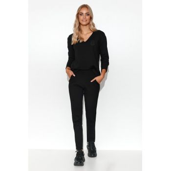 Set de bluza si pantaloni - Negru