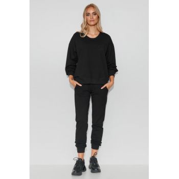 Set de pantaloni regular fit si bluzon