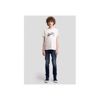 Tricou regular fit cu imprimeu logo Tomer