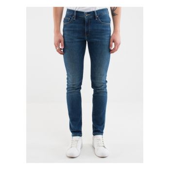 Blugi barbati  Jeffray 366 - skinny - bleumarin - denim