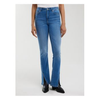 Blugi bootcut cu slit-uri frontale Blake 402