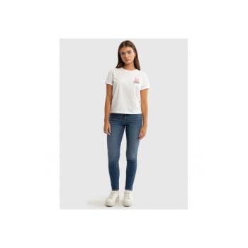 Blugi skinny cu talie inalta Layla 533