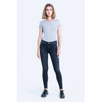 Blugi skinny cu talie inalta Melinda