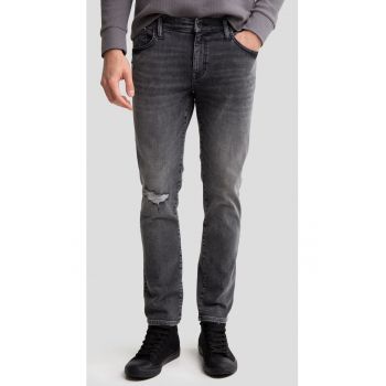 Blugi skinny cu talie joasa Jeffray