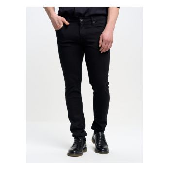 Blugi skinny cu talie medie Jeffray 915