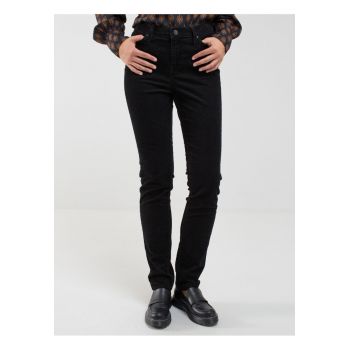 Pantaloni din reiat cu talie inalta Katrina 906