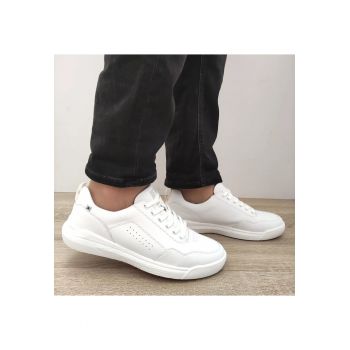 Pantofi Sport Barbati  U1101-80 Albi - Alb -