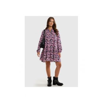 Rochie mini larga Poluna - Roz