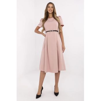Rochie  roz - poliester -
