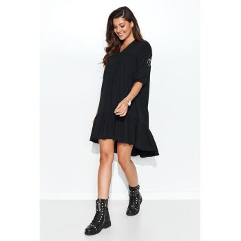 Rochie supradimensionata cu decolteu in V -