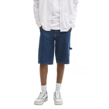 Bermude uni de denim