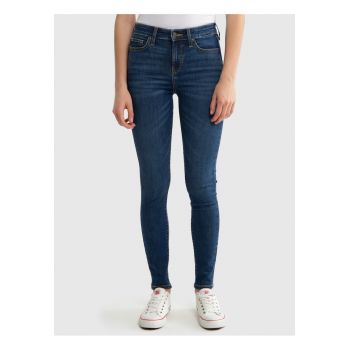 Blugi cu talie inalta Lorena 364