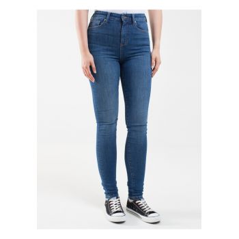 Blugi skinny cu talie inalta Clarisa 365