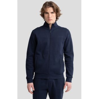 Bluzon din pique cu fermoar WLADOR ZIP 403