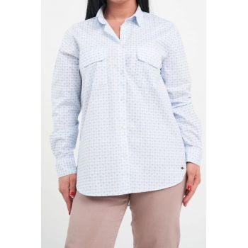 - Camasa dama cu maneca lunga (Marime: XL - Culoare: BEL AIR BLUE)