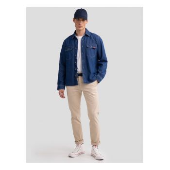 CAMASA DENIM CU BUZUNARE PE PIEPT CODY LS 584