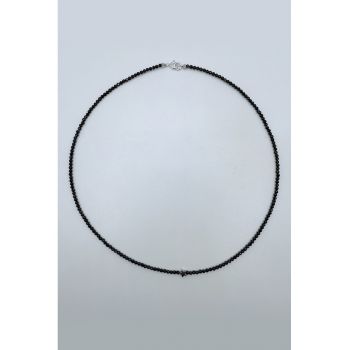 Colier cu perla de cultura si element argintiu
