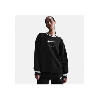 Hanorac dama  Phoenix Fleece - negru - bumbac