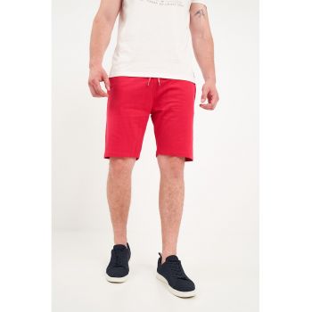 Pantaloni scurti cu snur in talie