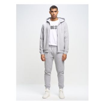 Pantaloni sport cu buzunare oblice Kersyn - Gri