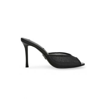 Pantofi din piele cu garnitura din plasa Rollout-M