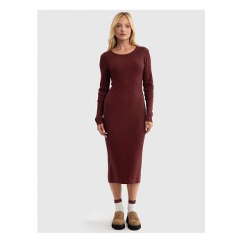 Rochie bodycon Bodinia - Visiniu