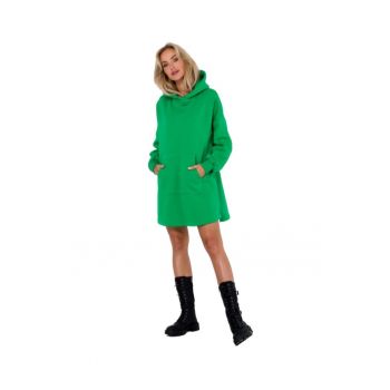 Rochie cu gluga si buzunar kangaroo