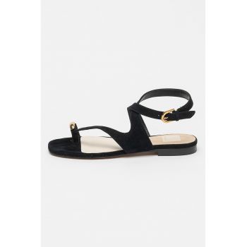 Sandale din piele intoarsa Earla