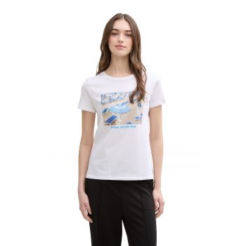 Tricou de bumbac cu imprimeu foto