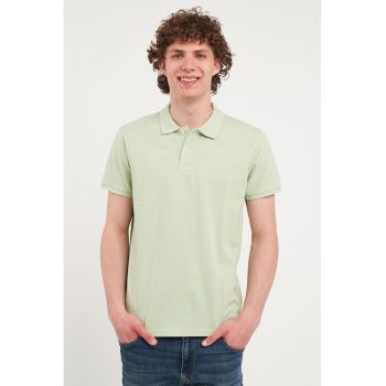 Tricou polo de bumbac din pique