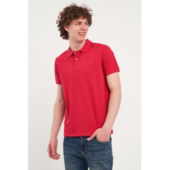 Tricou polo de bumbac din pique