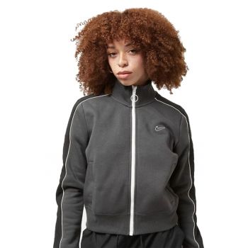 Bluza de trening cu fermoar si logo
