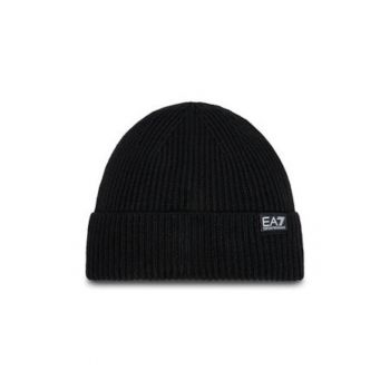 Caciula beanie unisex -  acril - negru - S