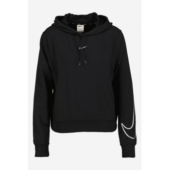 Hanorac cu imprimeu logo si tehnologie Dri fit pentru fitness