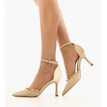 Pantofi dama Bashe Bej