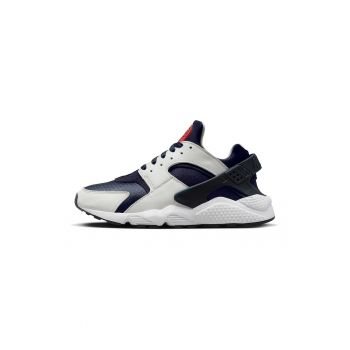 Pantofi de piele si material textil pentru alergare Air Huarache
