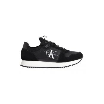 Pantofi sport cu model colorblock si logo