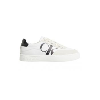 - Pantofi sport de piele cu garnituri de piele intoarsa